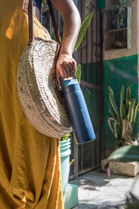 LifeStraw Go 2.0 Steel / 0.5L Aegean Sea