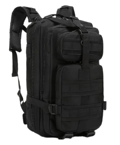 Plecak taktyczny BSH Adventure PL-003 Czarny