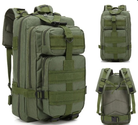 Plecak taktyczny BSH Adventure PL-003 Zielony