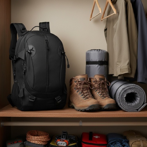 Plecak taktyczny BSH Adventure PL-004 Czarny