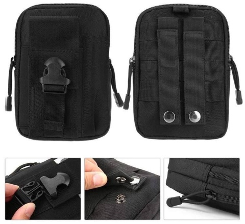 Saszetka taktyczna BSH Adventure SZ-001 Czarna