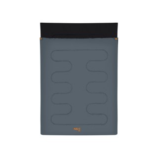 NC2001 ANTRACYT-POMARAŃCZOWY PODWÓJNY ŚPIWÓR NILS CAMP