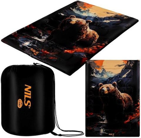 NC3601 ŚPIWÓR 3W1 DWUOSOBOWY BEAR NILS CAMP