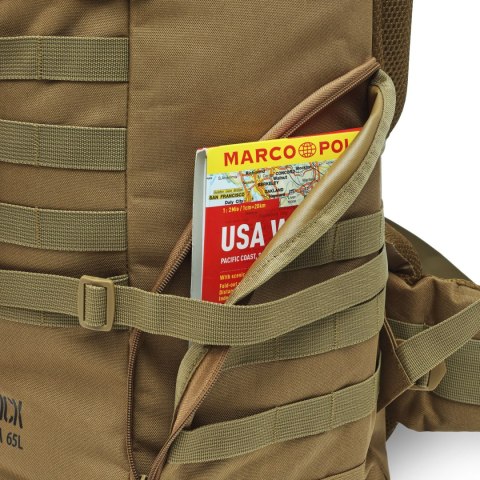 NC3903 PLECAK TAKTYCZNY MAVERICK BRĄZOWY 65L NILS CAMP