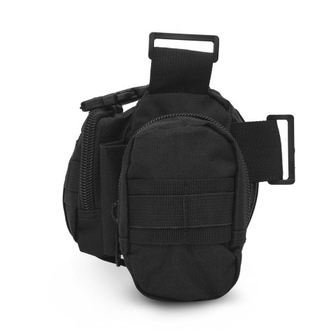 NC3907 TORBA BIODROWA CZARNA XL NILS CAMP