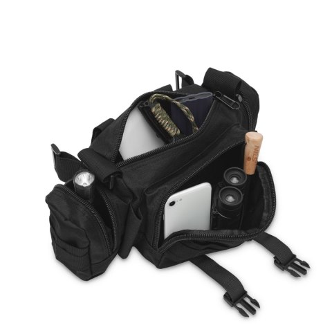 NC3907 TORBA BIODROWA CZARNA XL NILS CAMP