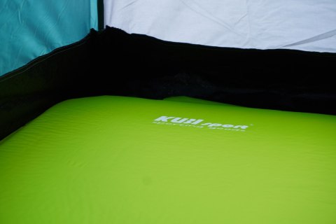 Materac Mata Karimata Turystyczna Lekka Nadmuchiwana KUBISPORT 186x53 cm żółty