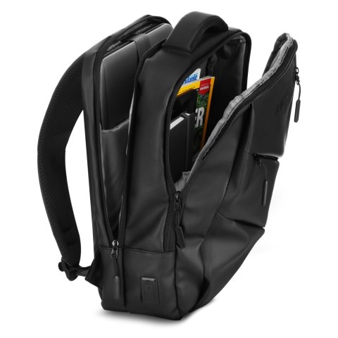 NC4502 PLECAK NA LAPTOP Z USB CZARNY NILS