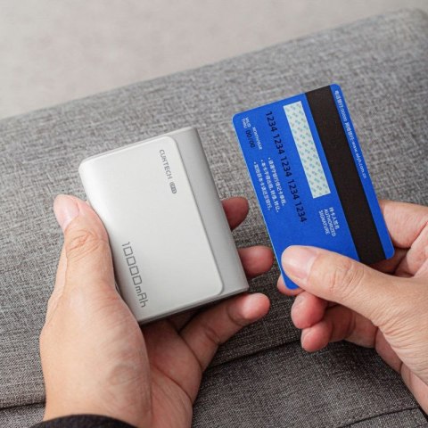 CUKTECH 30W 10000mAh Power Bank 1C1A - CP13- Grey Color