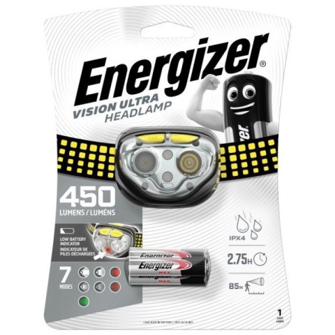 ENERGIZER LATARKA CZOŁOWA HEADLIGHT VISION ULTRA HEADLIGHT 3AAA 450 lm