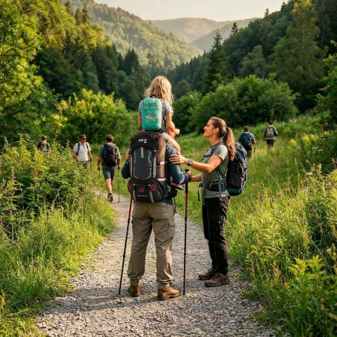NC3201 ŚPIWÓR DZIECIĘCY Z PLECAKIEM STARS NILS CAMP