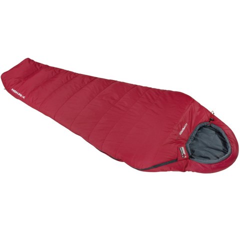 Śpiwór High Peak Hyperion 1M 210x80x50 cm bordowo-szary 23363