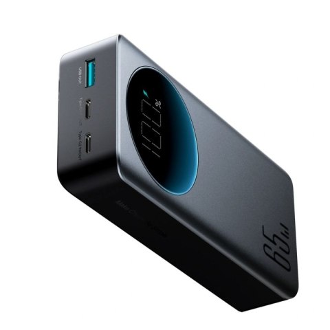 Powerbank Joyroom JR-PBF05 Pro 30000mAh 65W z wyświetlaczem cyfrowym 2x USB-C 1x USB-A - czarny