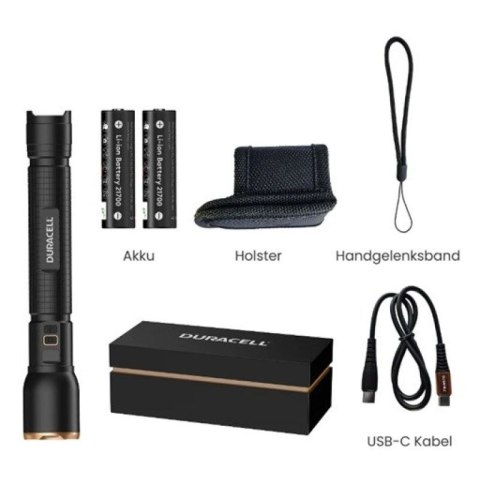 Latarka Duracell DF6000R Gift Box