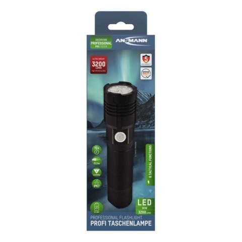 Ansmann Pro 3000R degiklio metalas, 3 x 10 W LED