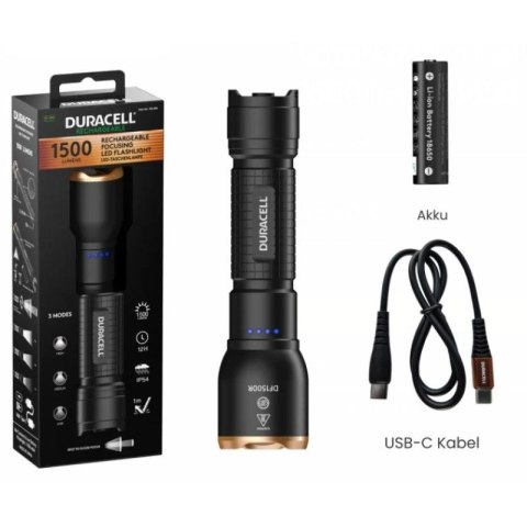 Latarka Duracell DF1500R Blister