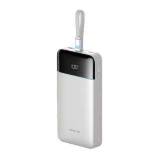 Powerbank Cuktech LPB252N 120 W 25000 mAh z wbudowanym kablem USB-C - biały
