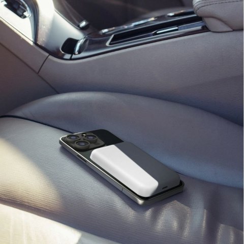 Powerbank magnetyczny Wozinsky WRW349YWS 10000 mAh - biały