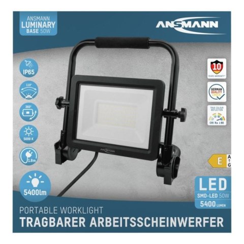 Lampa przemysłowa Ansmann FL50W-AC Industrial light EEC E (A - G) 50 W 5400 lm Daylight white 1600-0627