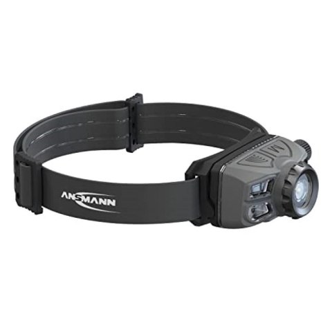 Latarka czołowa Ansmann priekiniu žibintu HD450FRS Li-Ion, USB-C 1600-0528