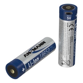 Ansmann 1307-0003 bateria do użytku domowego Bateria do ponownego naładowania 18650 Litowo-jonowa (Li-Ion)