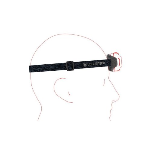 Latarka czołowa LED Ledlenser HF4R Core Black