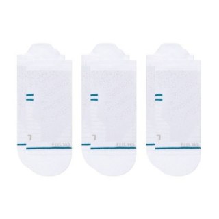 Skarpety biegowe Stance Athletic Tab 3 Pack - white rozmiar: m