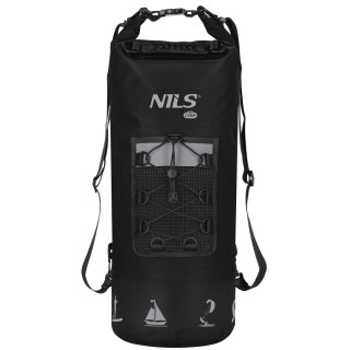 NC17108 PLECAK WODOODPORNY 25L CZARNY NILS CAMP