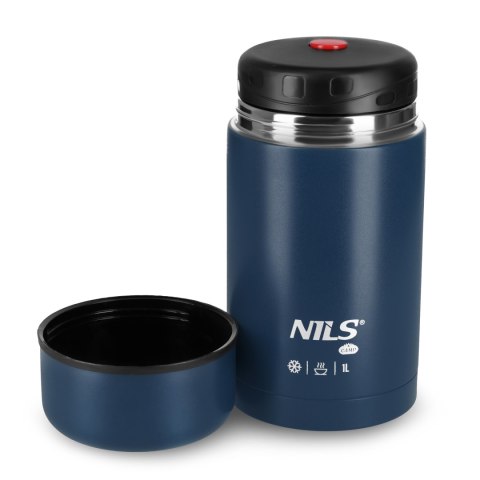 NC3802 TERMOS OBIADOWY 1000ML NIEBIESKI NILS CAMP