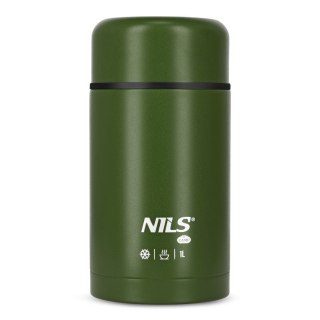 NC3802 TERMOS OBIADOWY 1000ML ZIELONY NILS CAMP