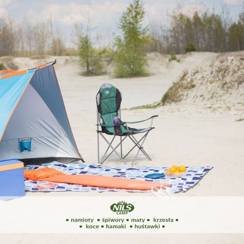 NC3080 ZIELONY KRZESŁO TURYSTYCZNE NILS CAMP