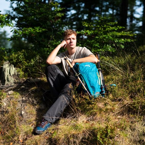 NC1917 PLECAK TURYSTYCZNY NIEBIESKI RAMBLER 40L NILS CAMP