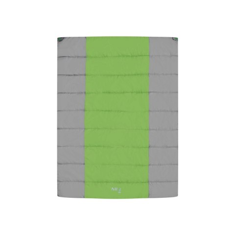 NC2011 SZARO-ZIELONY PODWÓJNY ŚPIWÓR NILS CAMP