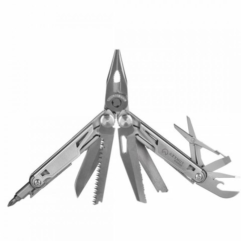 Multitool AZYMUT Giewon - 14 narzędzi + kabura do pasa (H2038)