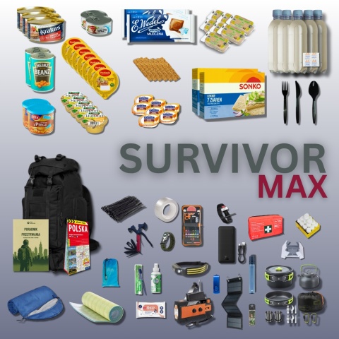 Plecak ewakuacyjny "Survivor MAX"