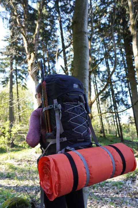 Plecak Turystyczny Czarny KUBISPORT 75 L