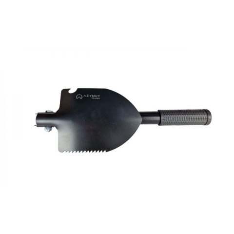 Saperka taktyczna wielofunkcyjna AZYMUT Traper czarna +pokrowiec