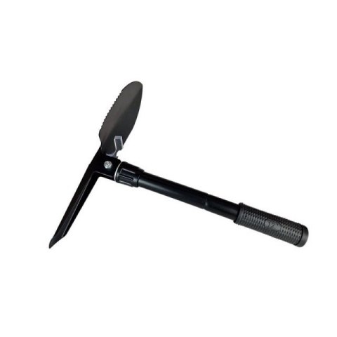 Saperka taktyczna wielofunkcyjna AZYMUT Traper czarna +pokrowiec