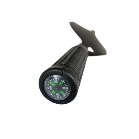 Saperka taktyczna wielofunkcyjna AZYMUT Traper czarna +pokrowiec