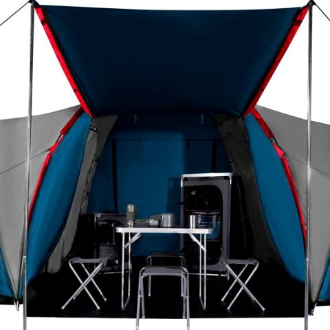 NC6431 NAMIOT KEMPINGOWY NIEBIESKI-JASNO SZARY HIGHLAND IV NILS CAMP