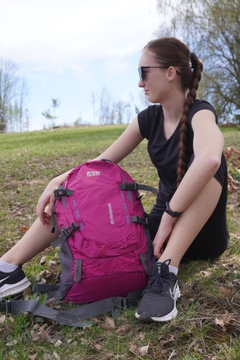 Plecak Turystyczny Różowy KUBISPORT 40 L