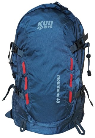 Plecak Turystyczny Szary KUBISPORT 40 L