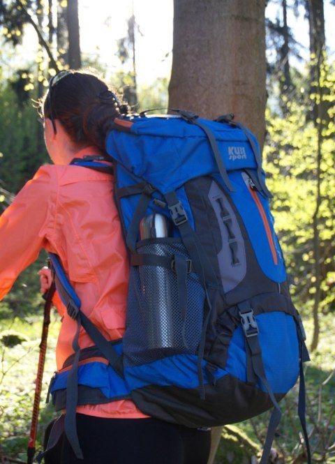 Plecak Turystyczny Niebieski KUBISPORT 60L