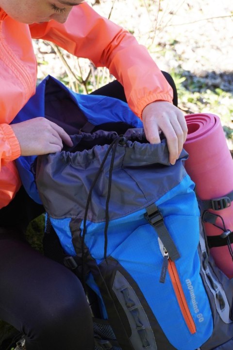 Plecak Turystyczny Niebieski KUBISPORT 60L