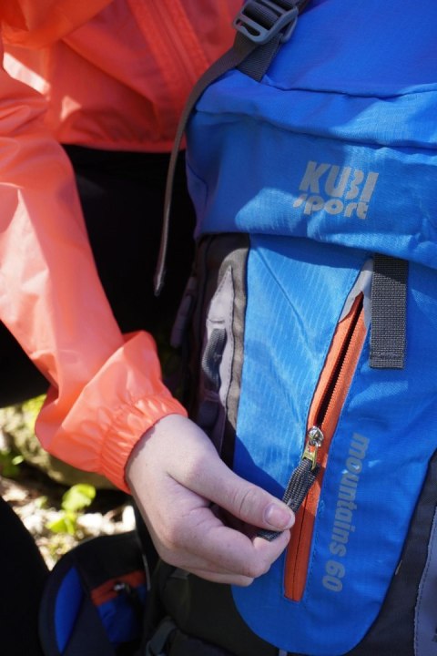 Plecak Turystyczny Niebieski KUBISPORT 60L