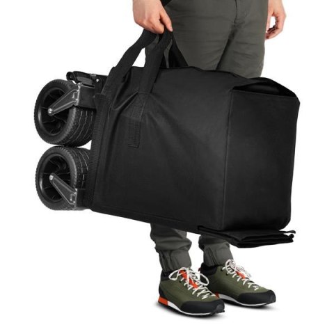 NC2604 WÓZEK CZARNY XXL 180L NILS CAMP