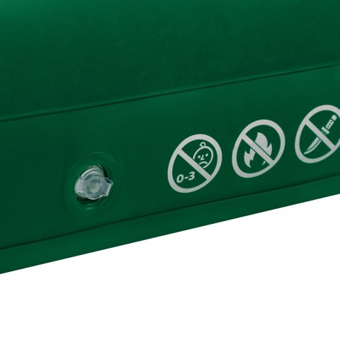 NC2803 MATERAC TURYSTYCZNY DMUCHANY 203X152X22 CM ZIELONY NILS CAMP