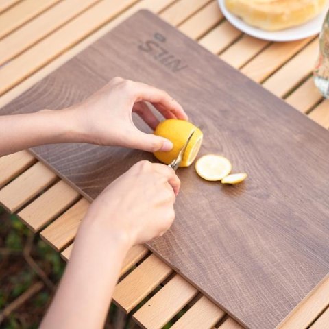 NCB4002 SKŁADANA SKRZYNIA KEMPINGOWA Z FUNKCJĄ STOŁU 2W1 ZIELONA NILS CAMP