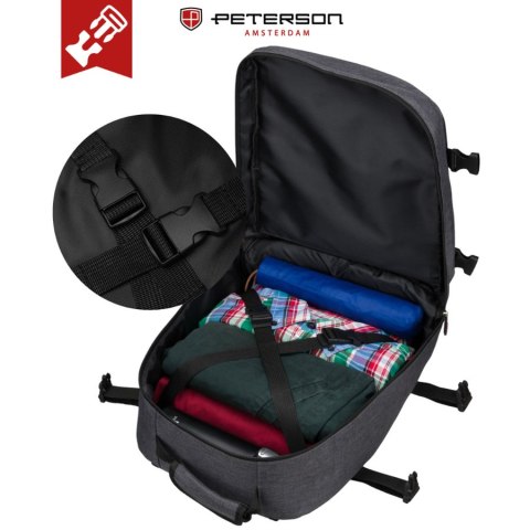 Wodoodporny plecak z poliestru z miejscem na laptopa - Peterson