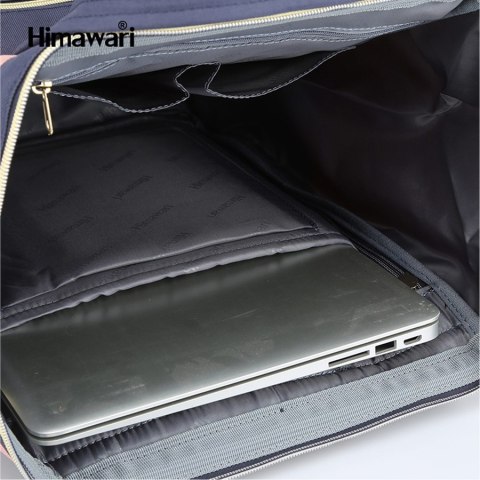 Plecak miejski z kieszenią na laptopa i portem USB - Himawari